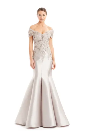 Alexander by Daymor - 1667 - Off-Shoulder Embroidered Evening Gown
