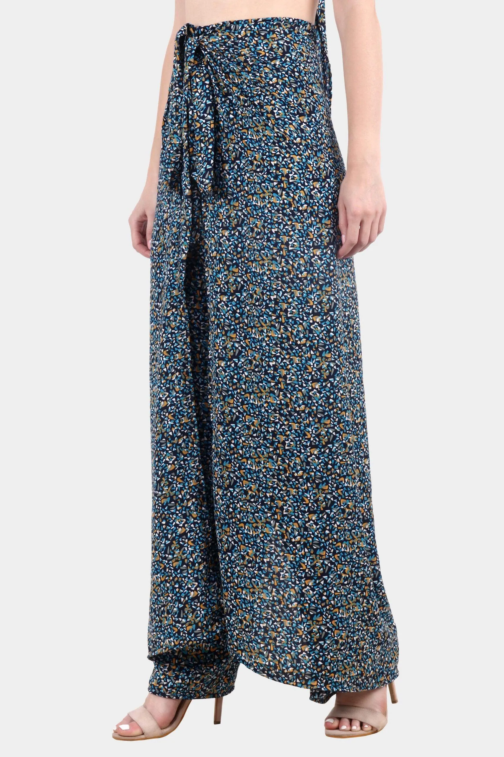 Blue Chips Printed Multiwear Jumpsuit/Pant