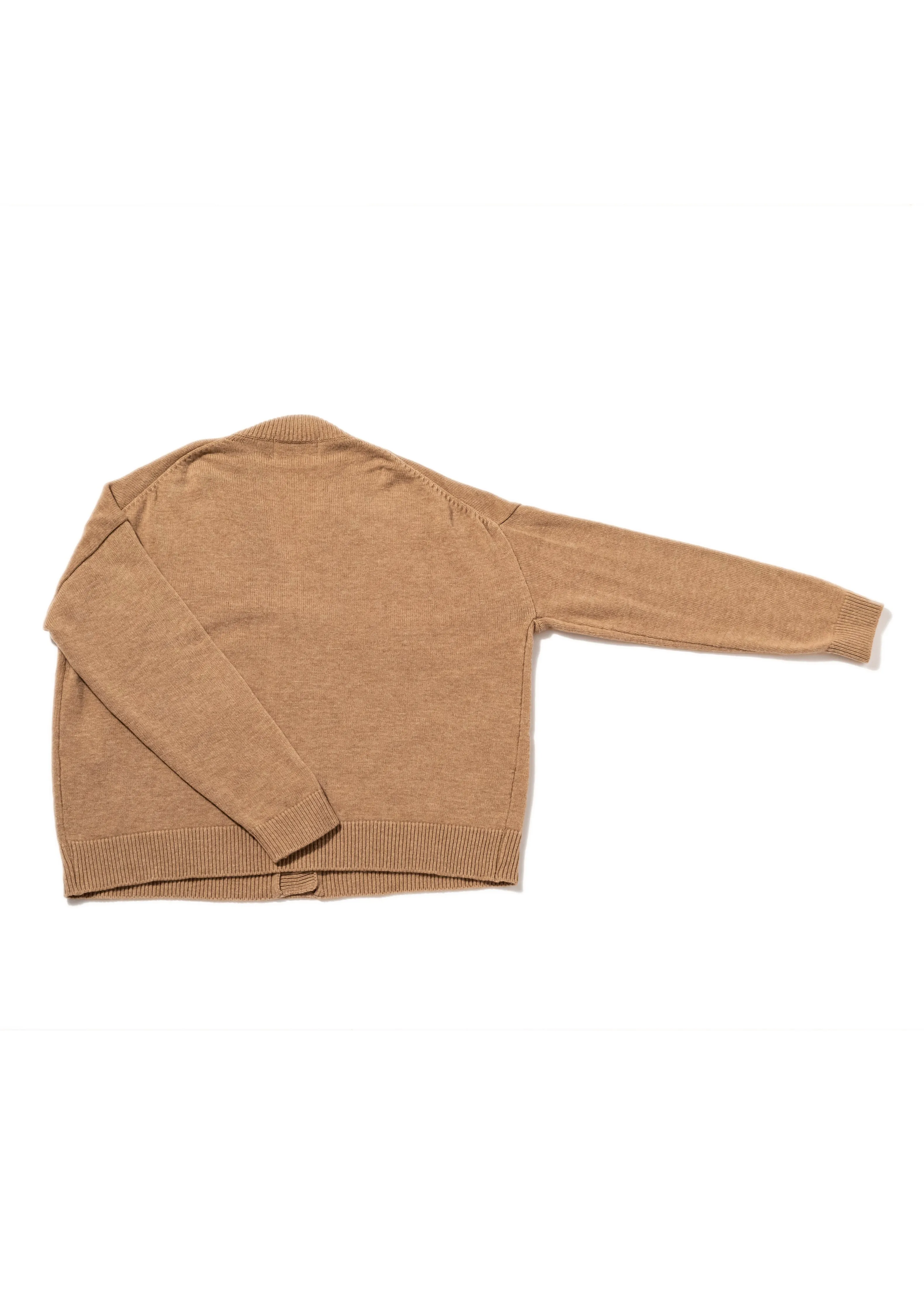 Camel Button Up Cardigan