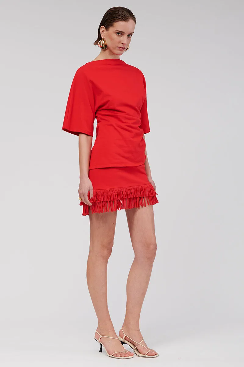Carmen Batwing Top