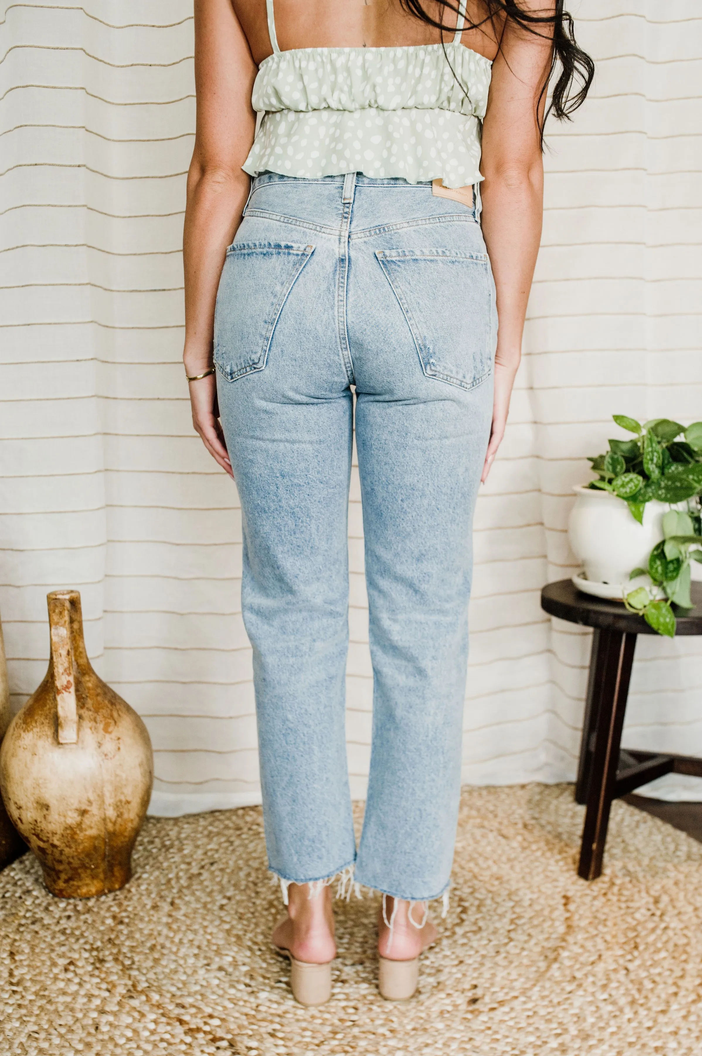 CLEARANCE- Daphne High Rise Crop