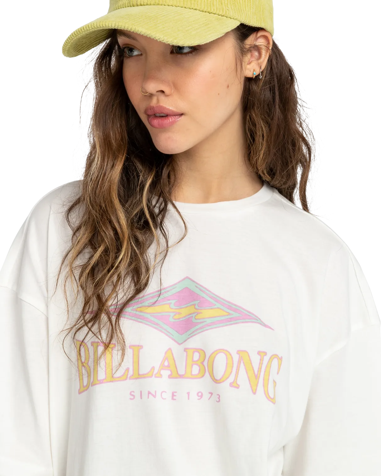 Diamond Wave T-Shirt in Salt Crystal