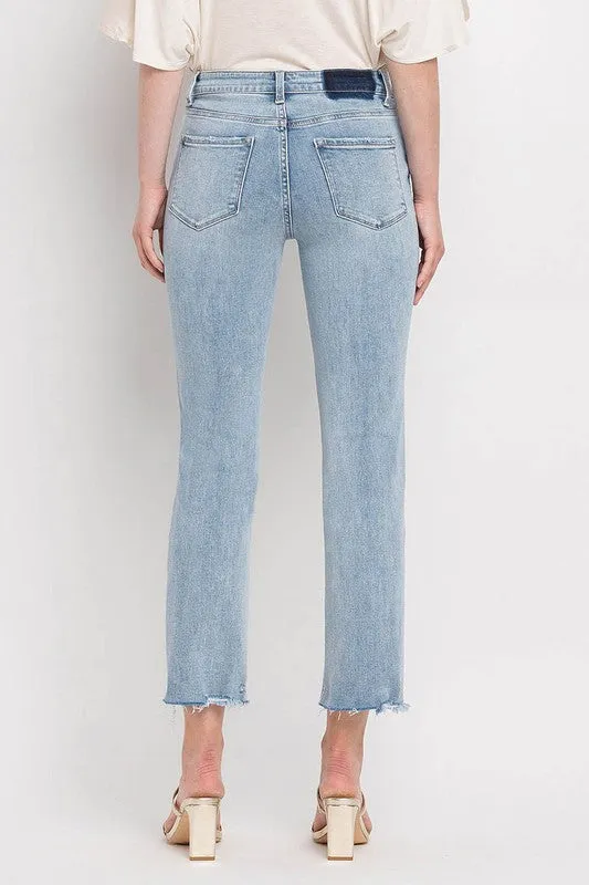 Eleanor Crop Straight Jean (Flying Monkey)