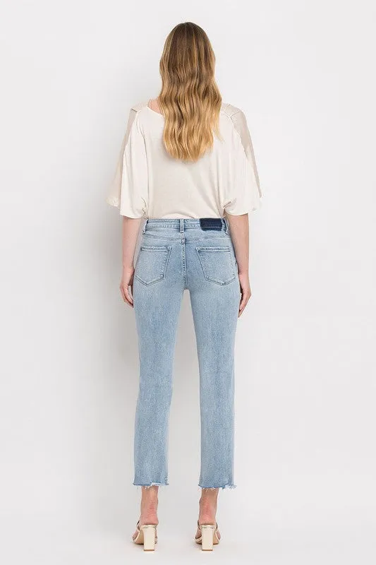 Eleanor Crop Straight Jean (Flying Monkey)