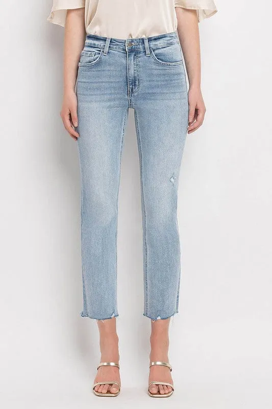 Eleanor Crop Straight Jean (Flying Monkey)
