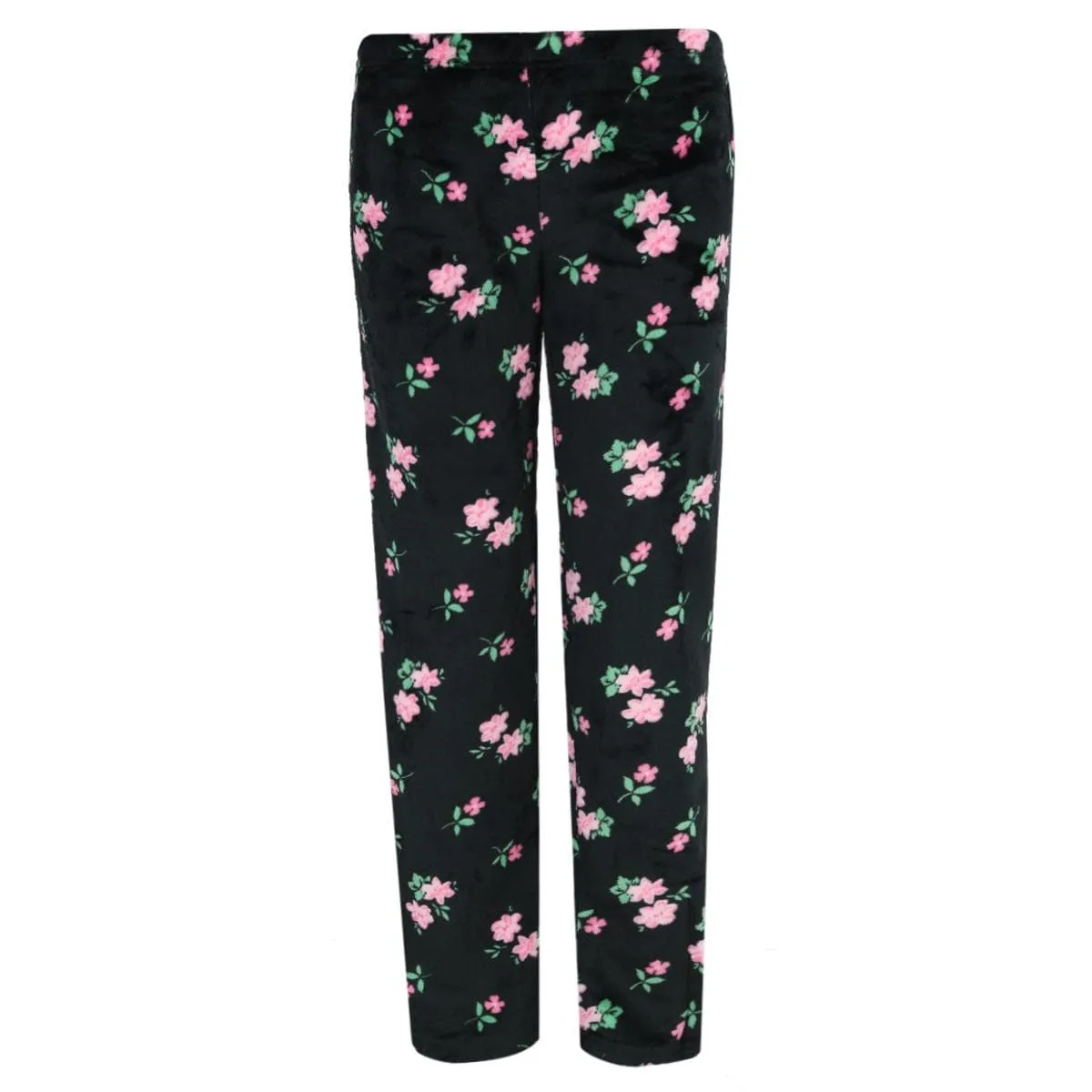 em & alfie Women's Floral Notch Long Sleeve 3 Piece Pajama Set