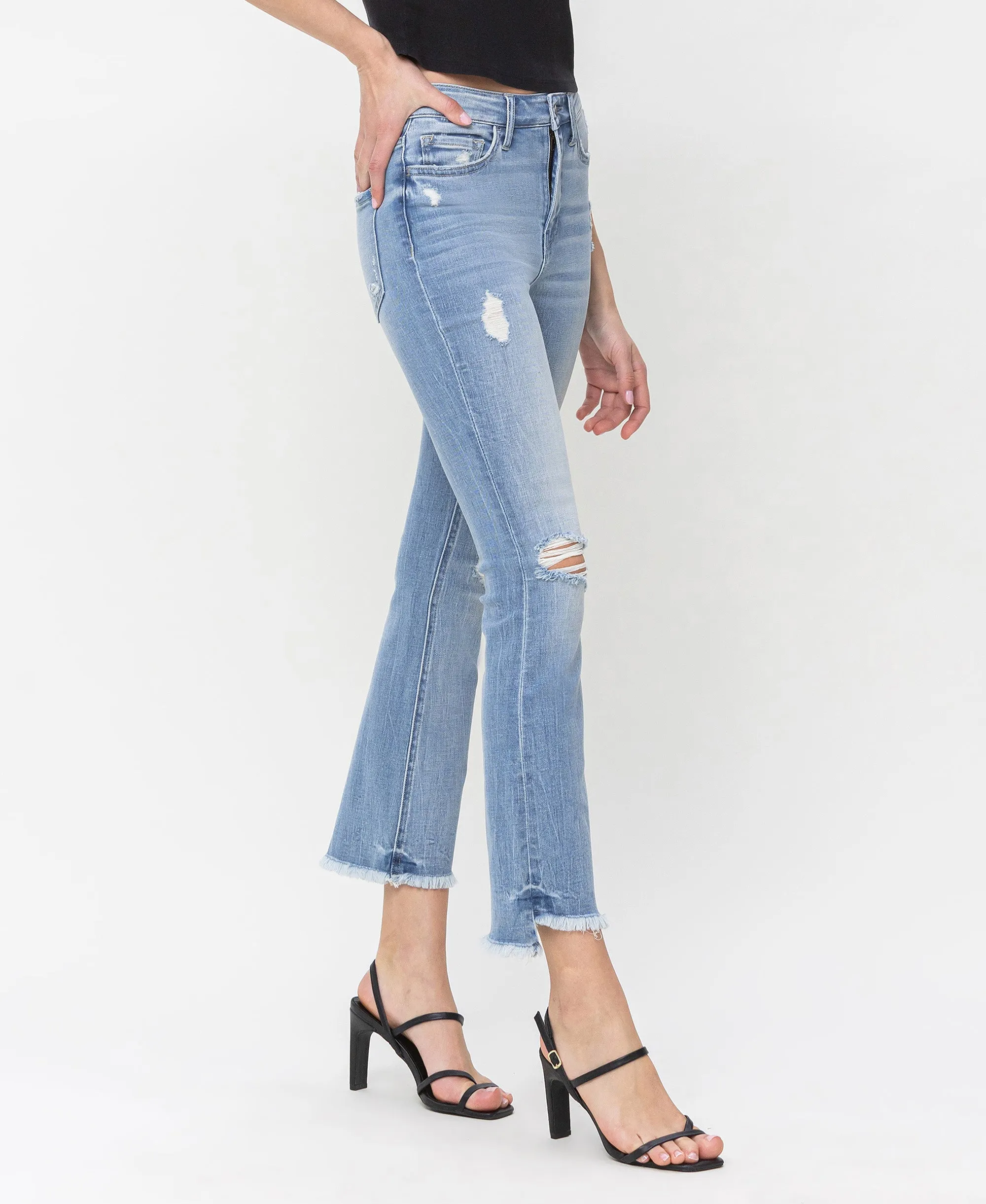 Frolic - High Rise Kick Flare Jeans