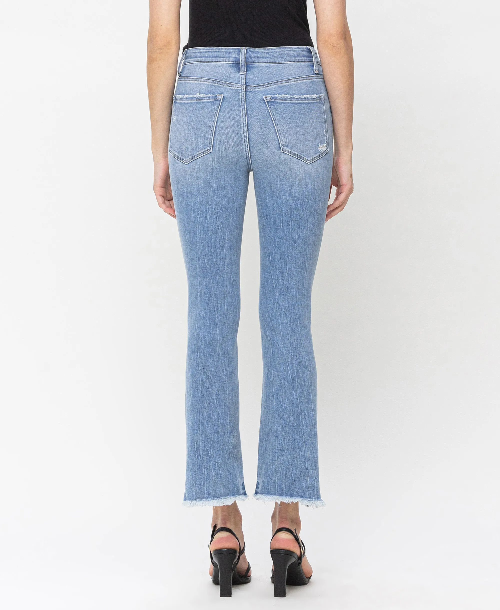 Frolic - High Rise Kick Flare Jeans