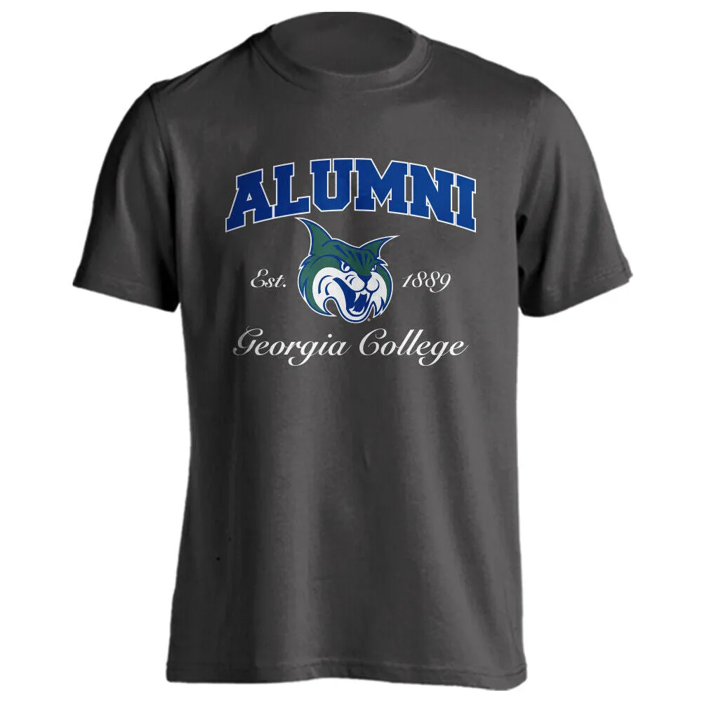 Georgia College and State University GCSU Bobcats Alumni Short Sleeve T-Shirt