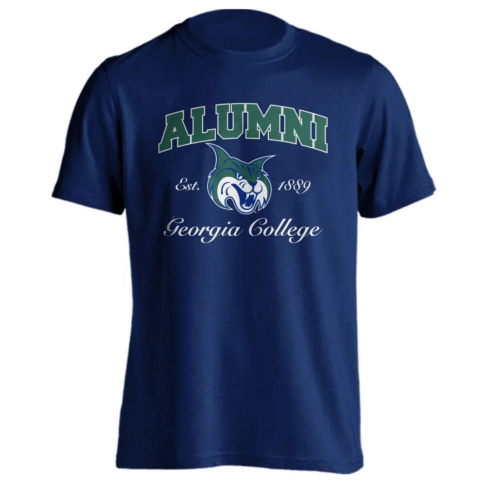Georgia College and State University GCSU Bobcats Alumni Short Sleeve T-Shirt