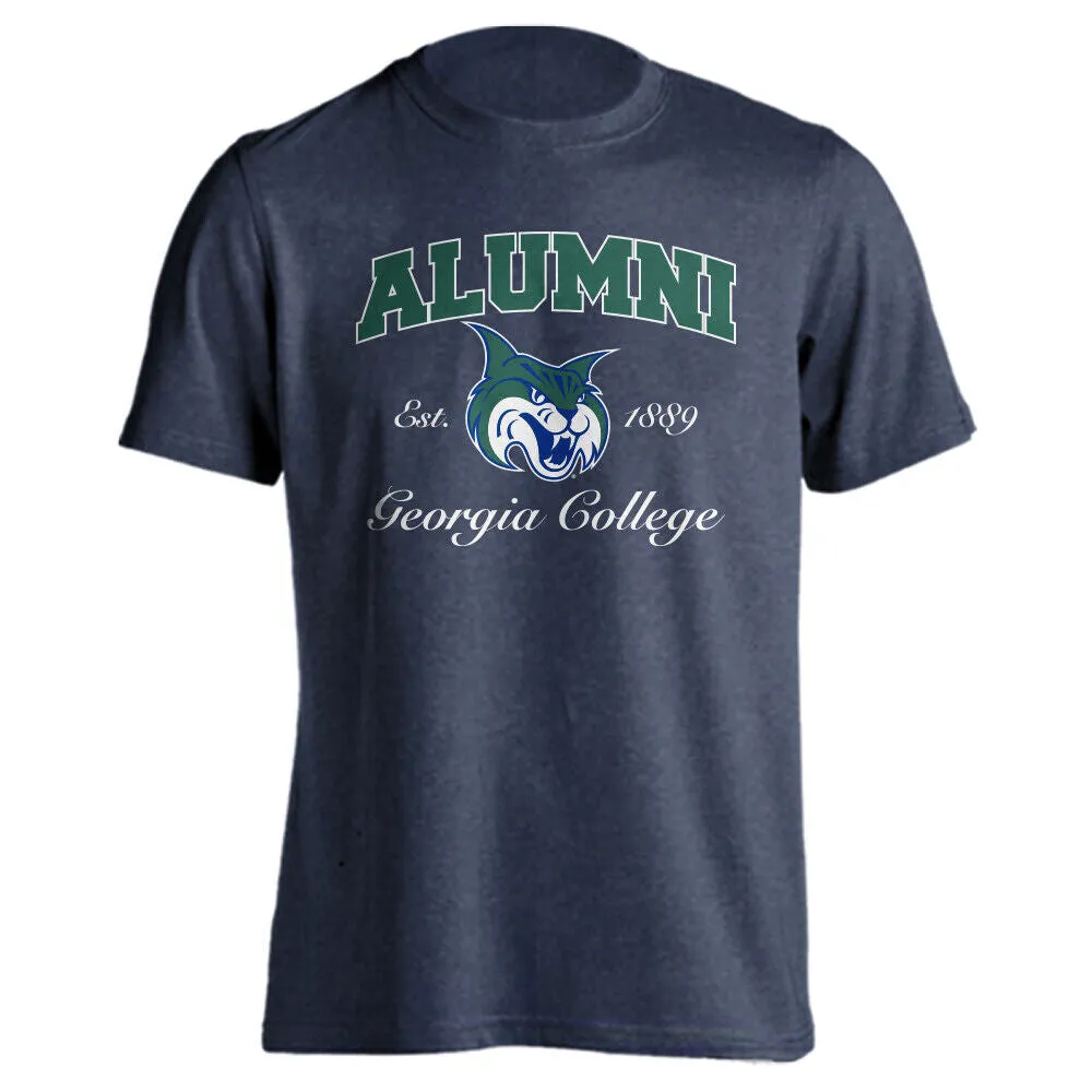 Georgia College and State University GCSU Bobcats Alumni Short Sleeve T-Shirt