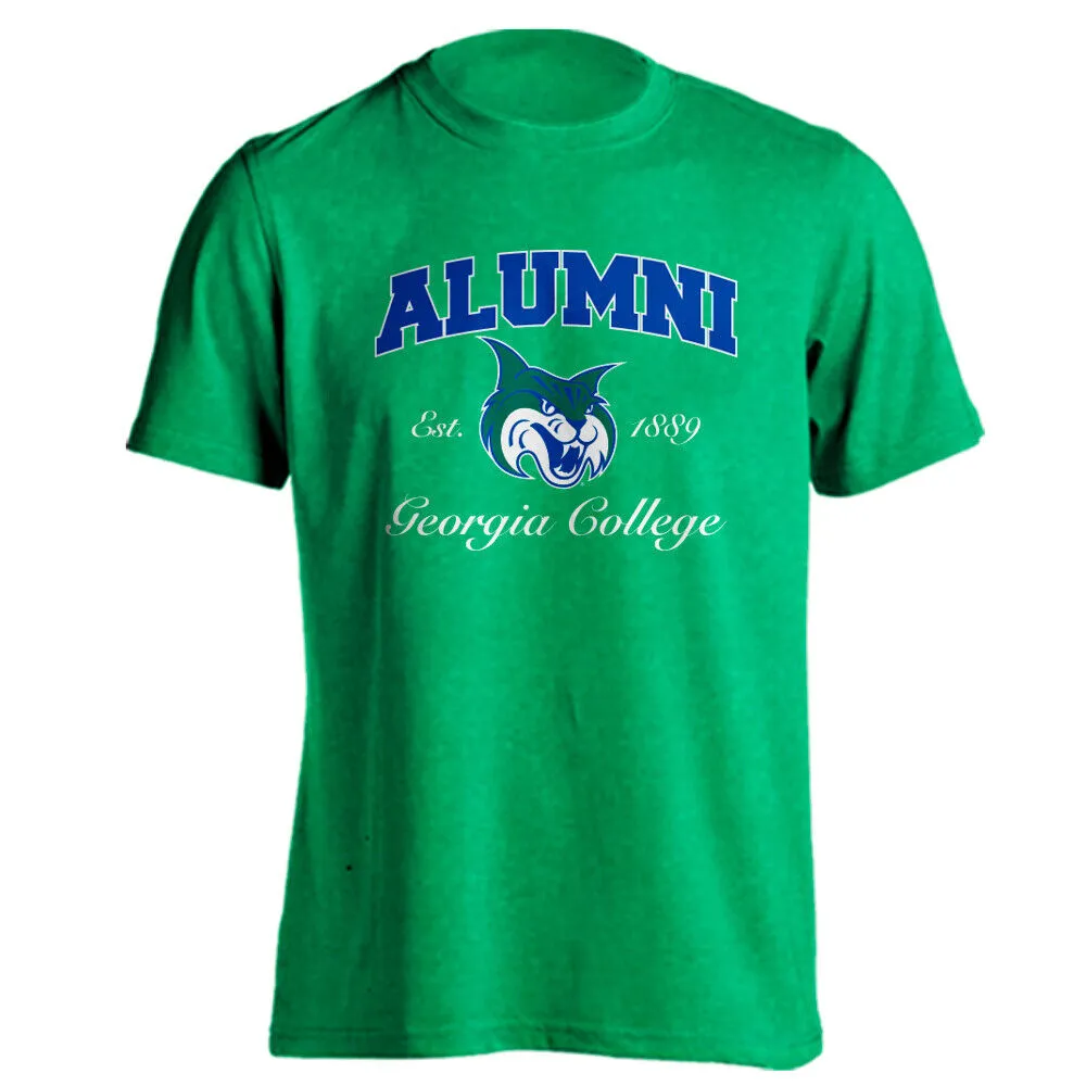 Georgia College and State University GCSU Bobcats Alumni Short Sleeve T-Shirt