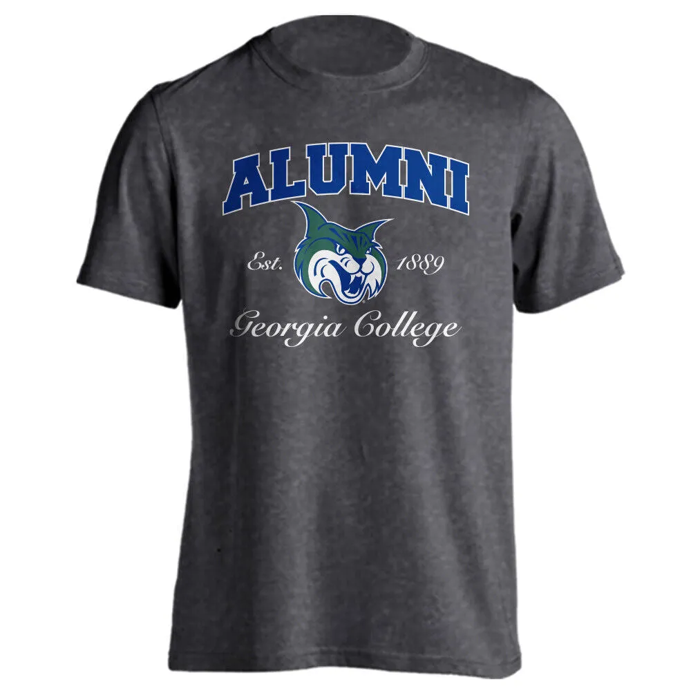 Georgia College and State University GCSU Bobcats Alumni Short Sleeve T-Shirt