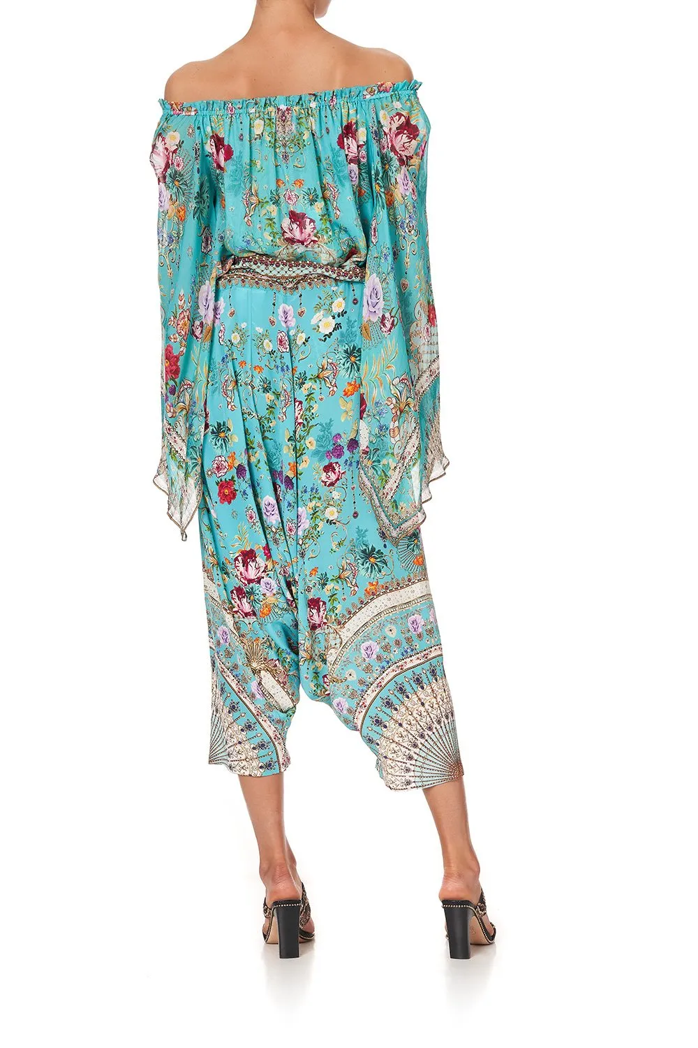 HANDKERCHIEF HEM BLOUSE A SONNET FOR SATINE