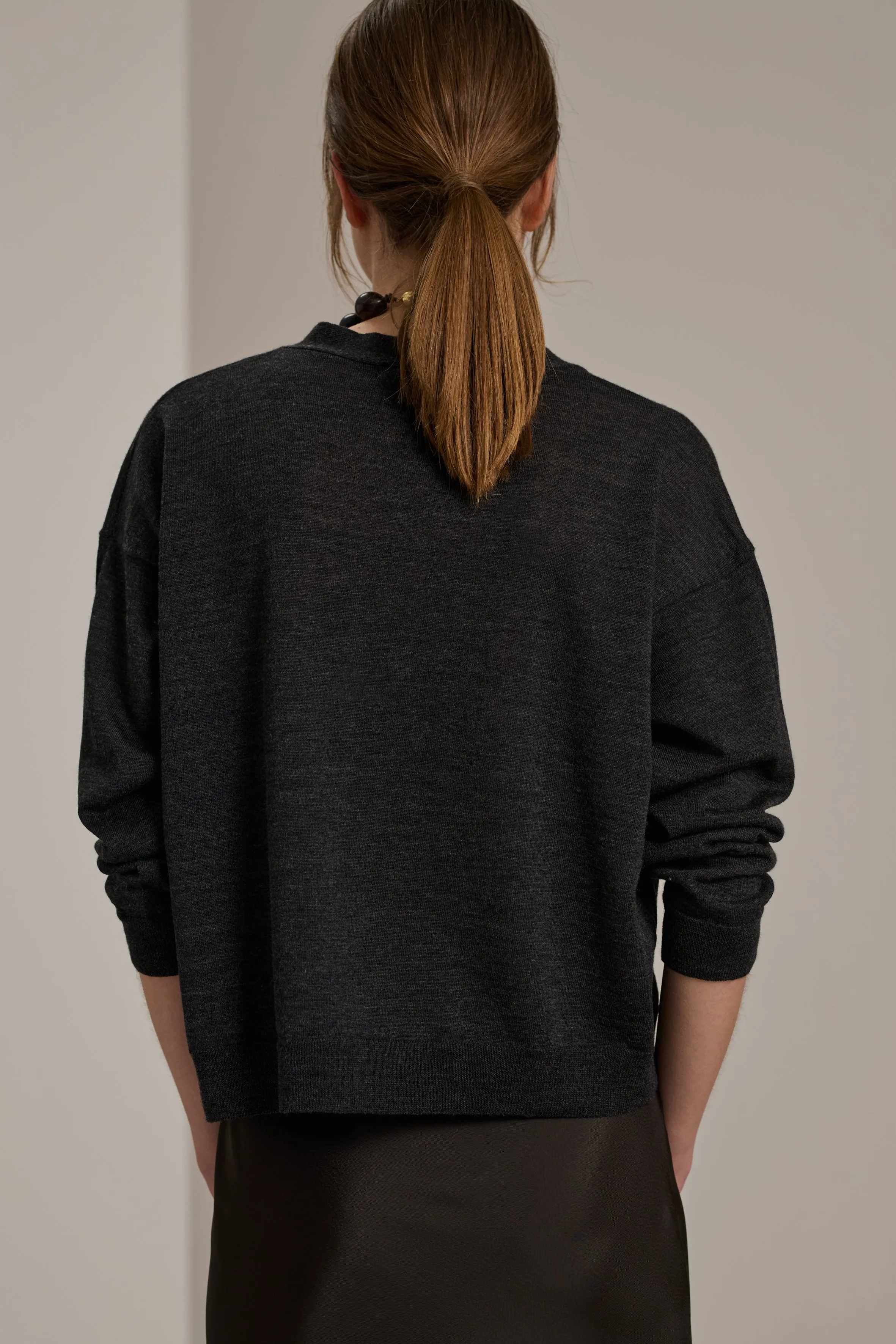 IDEM GREY CARDIGAN