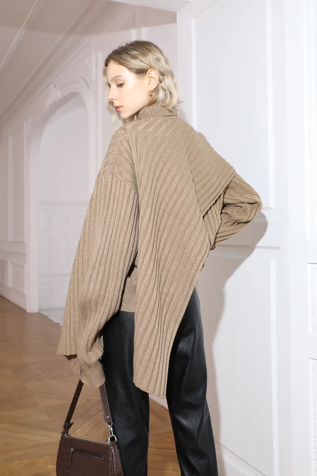 Irregular pullover | Design pullover | Street style pullover