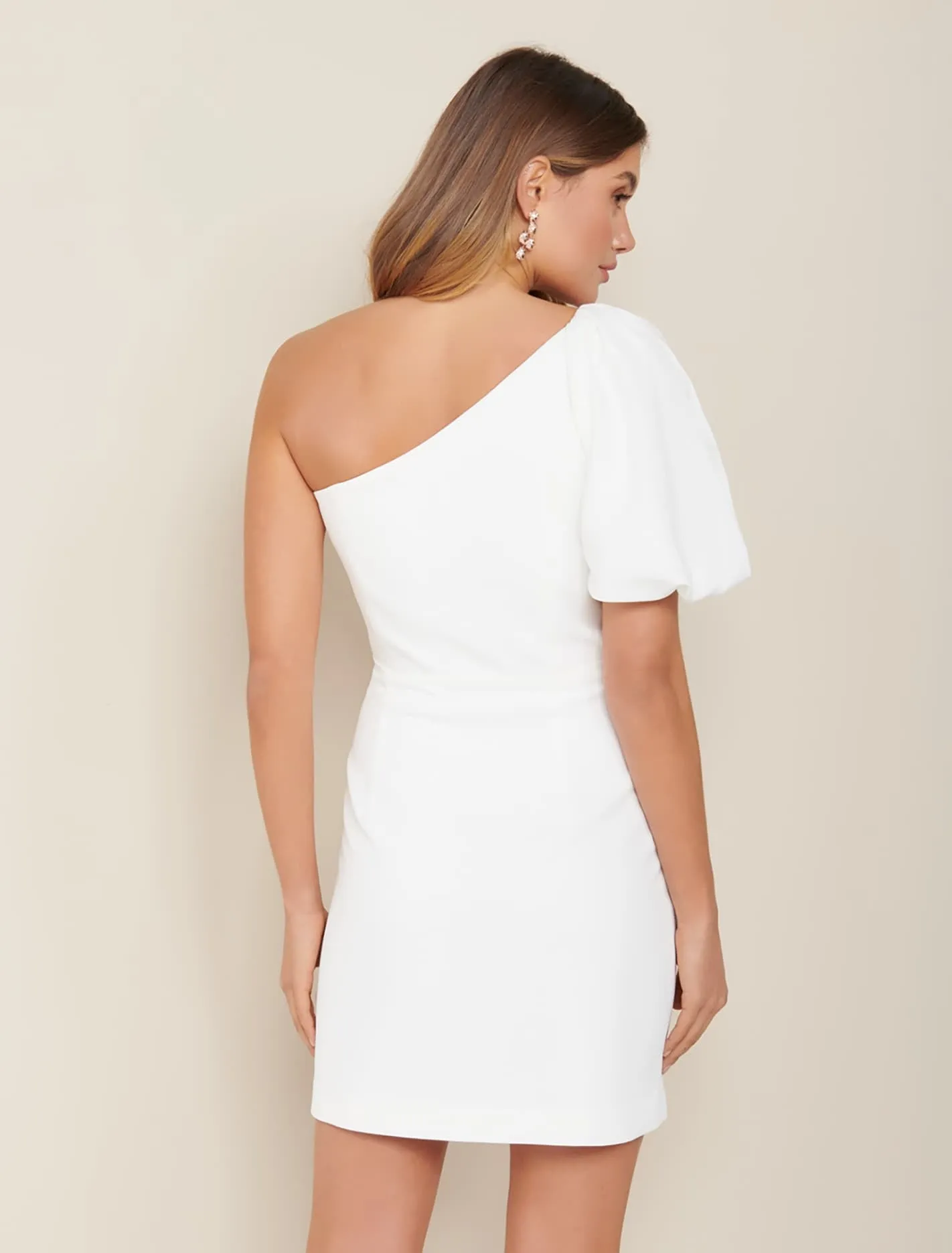 Maple One Shoulder Mini Dress
