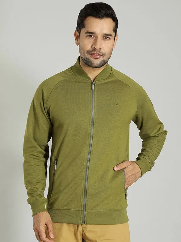 Men Solid Regular Sweatshirt