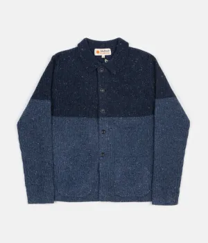 Mollusk Cheever Sweater - Faded Navy