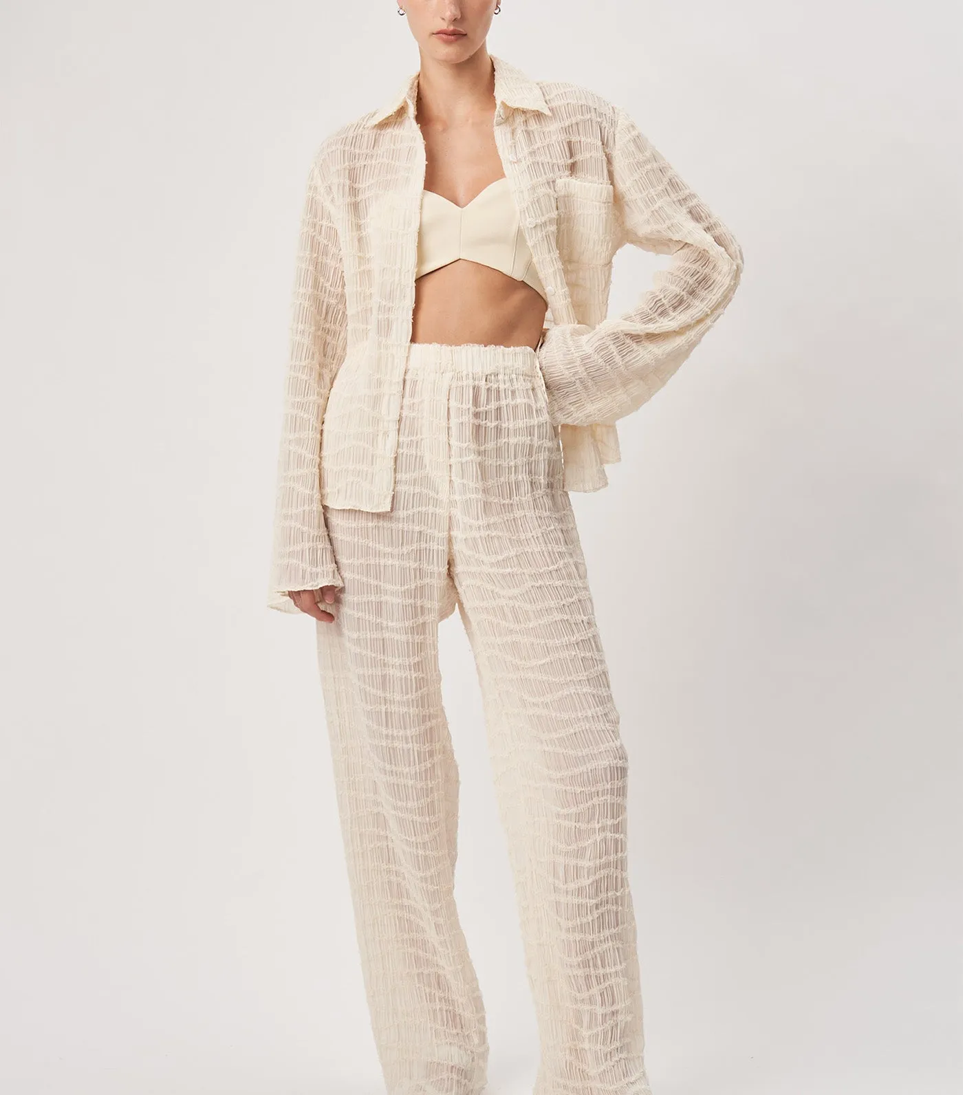 Nadina Top Ivory