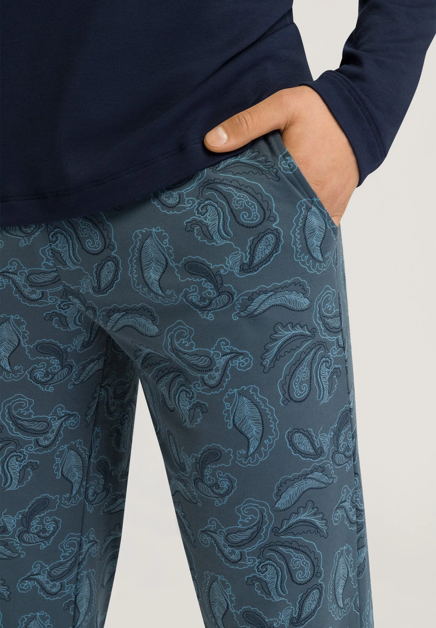 Night And Day Pajama Set | Aqua Paisley 75462-2397