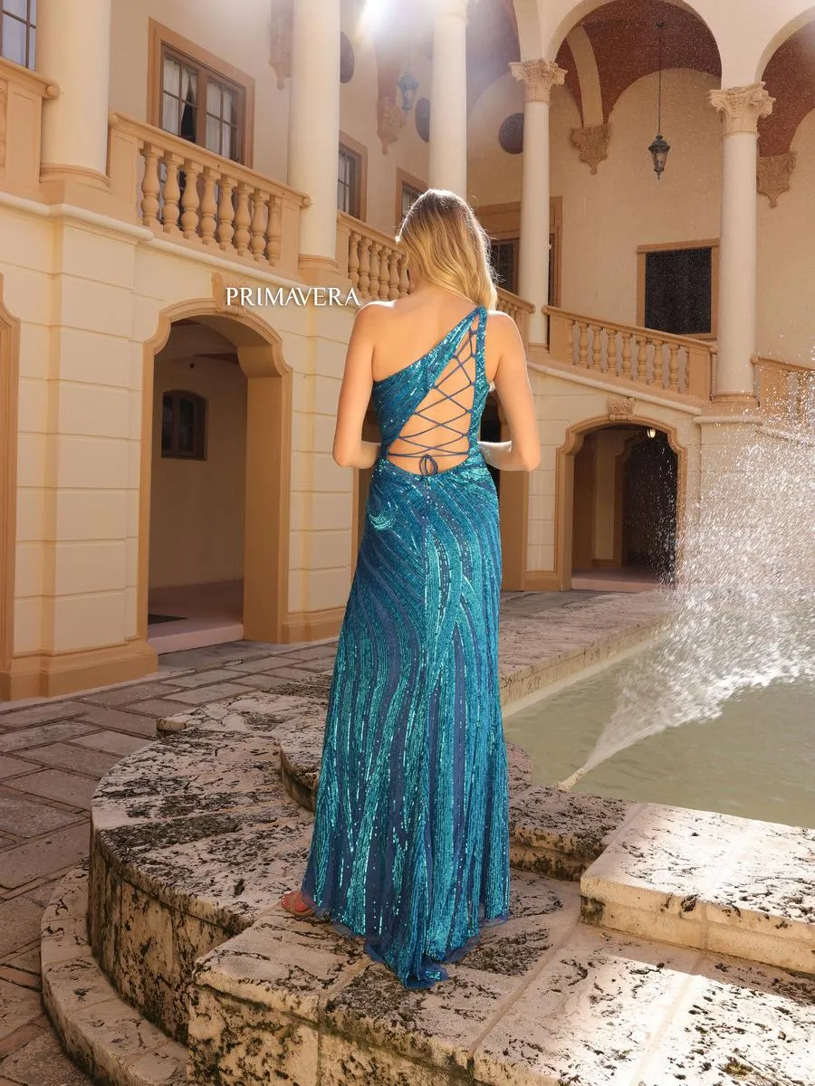 Primavera Couture Long Dress 4152