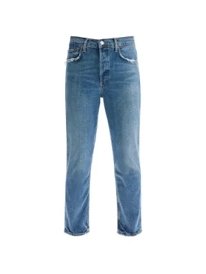 Riley High-Rise Cropped Denim Jeans