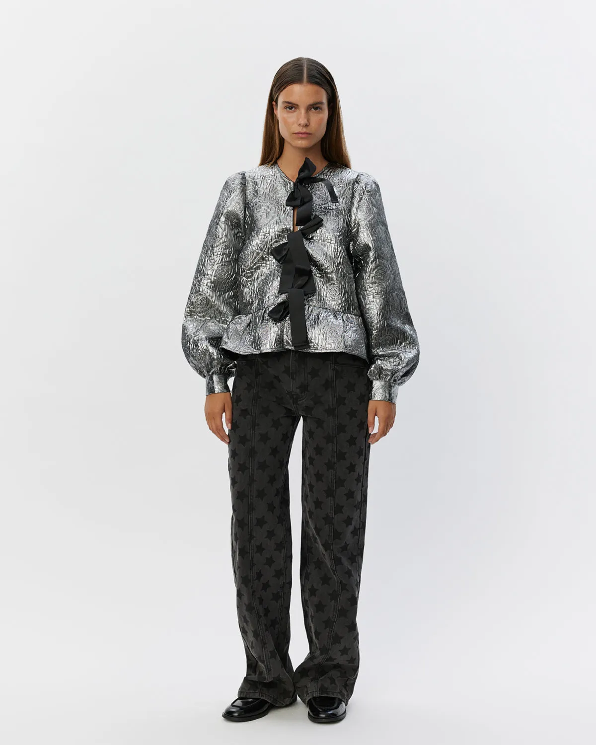 SADIESW SHIRT - Silver