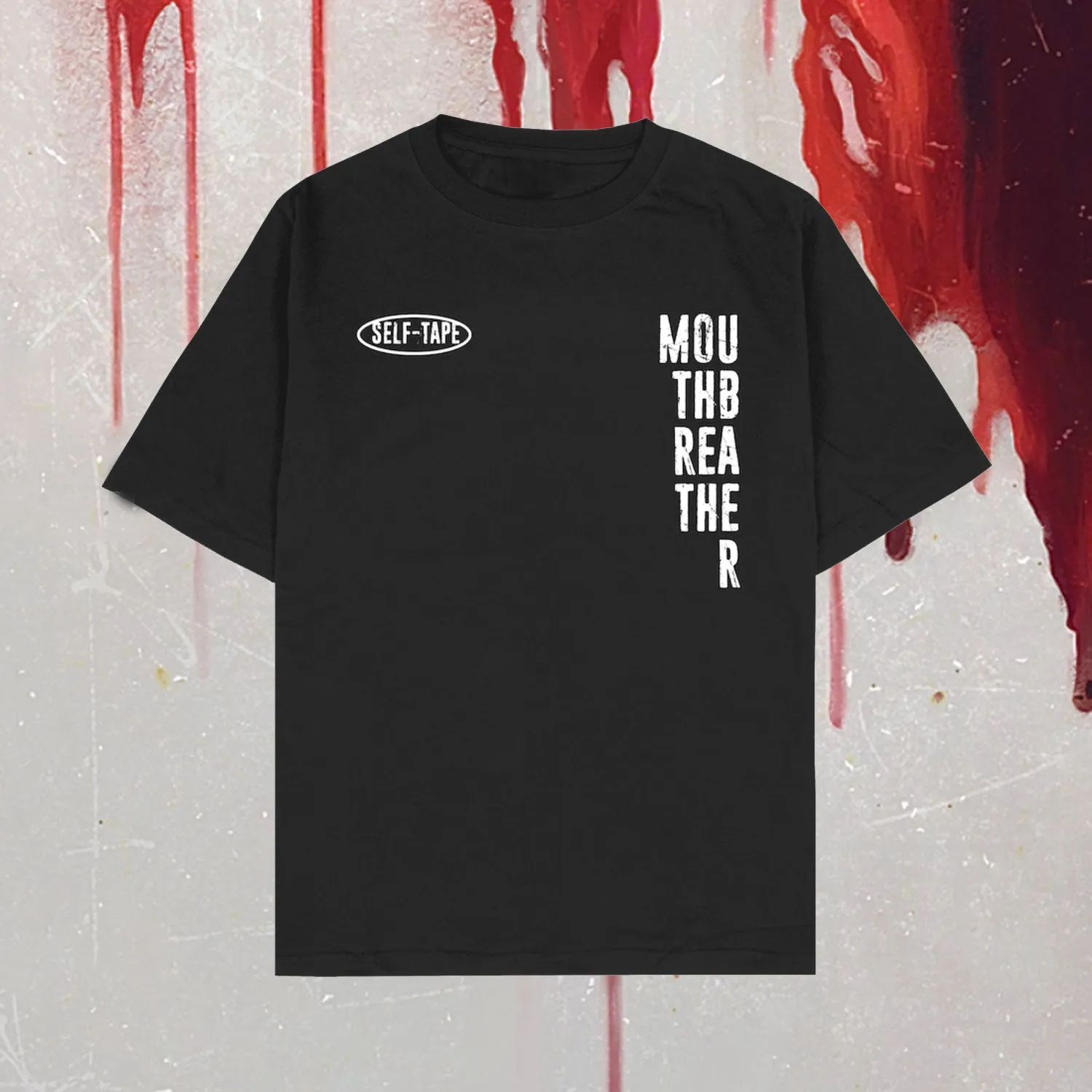 Self-Tape Black T-Shirt