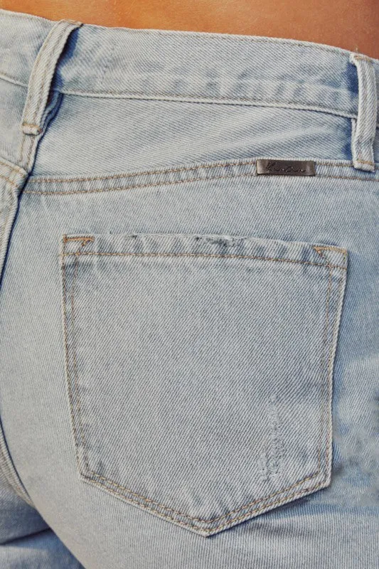 Sierra High Rise Straight Jeans