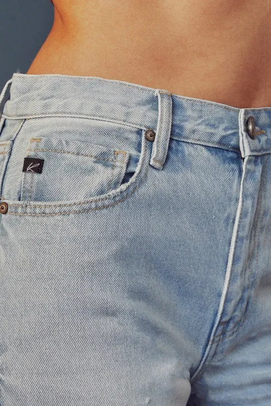 Sierra High Rise Straight Jeans