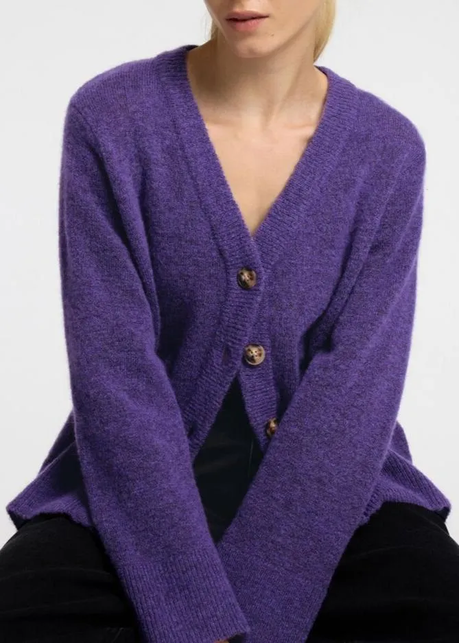 SLFMALINE NEW LS KNIT SHORT CARDIGAN | LIBERTY