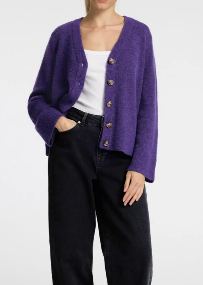 SLFMALINE NEW LS KNIT SHORT CARDIGAN | LIBERTY