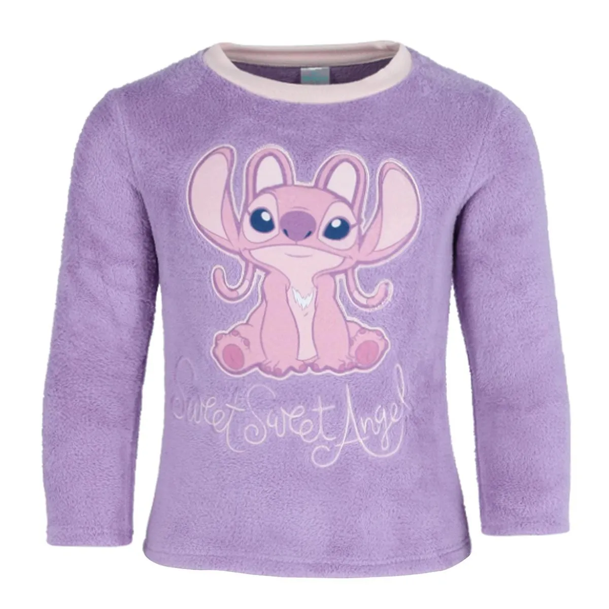 Textiel Trade Toddler Girl's Disney Stitch Angel Fleece Pajama Set