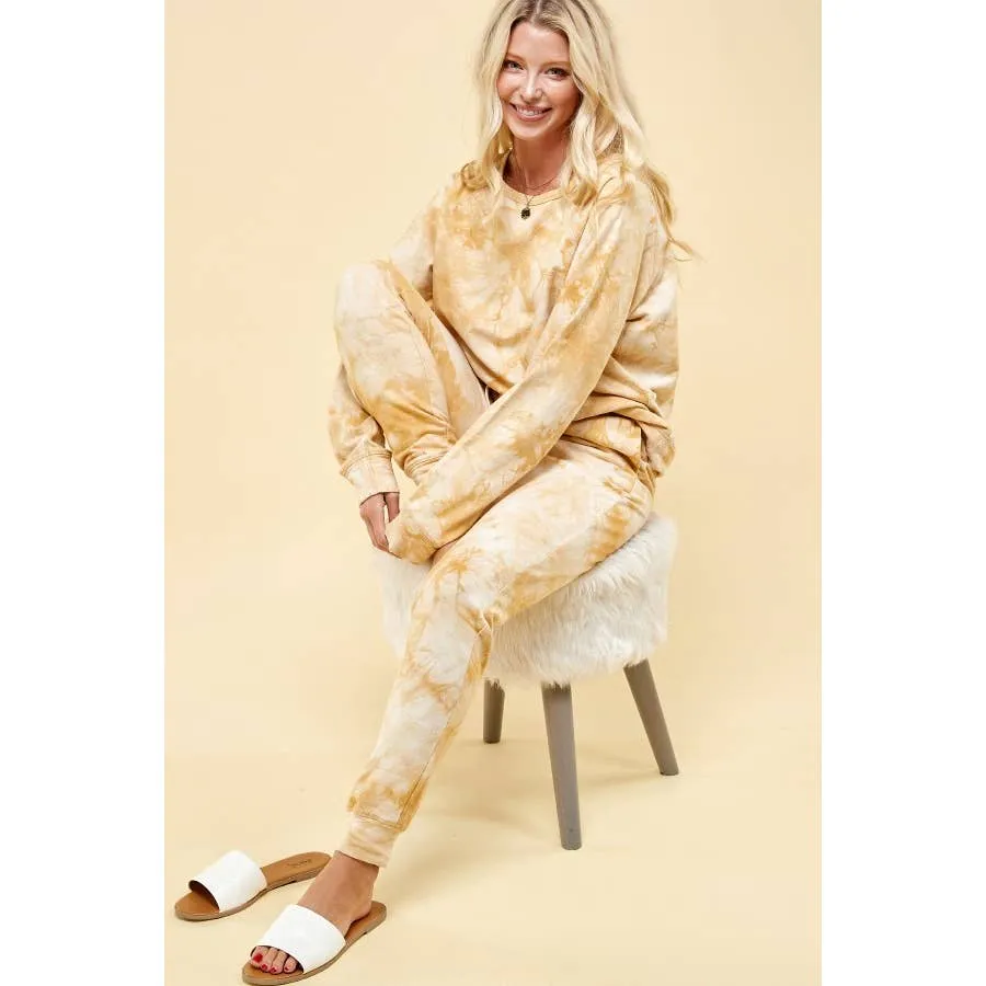 Tie Dye Sweatshirt and Jogger Pant
