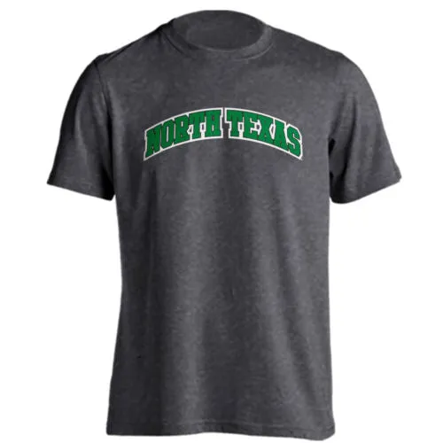 University of North Texas UNT Mean Green Classic Arch Logo Short Sleeve T-Shirt