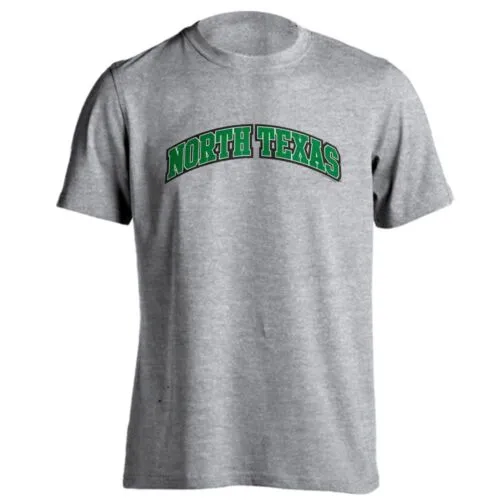 University of North Texas UNT Mean Green Classic Arch Logo Short Sleeve T-Shirt