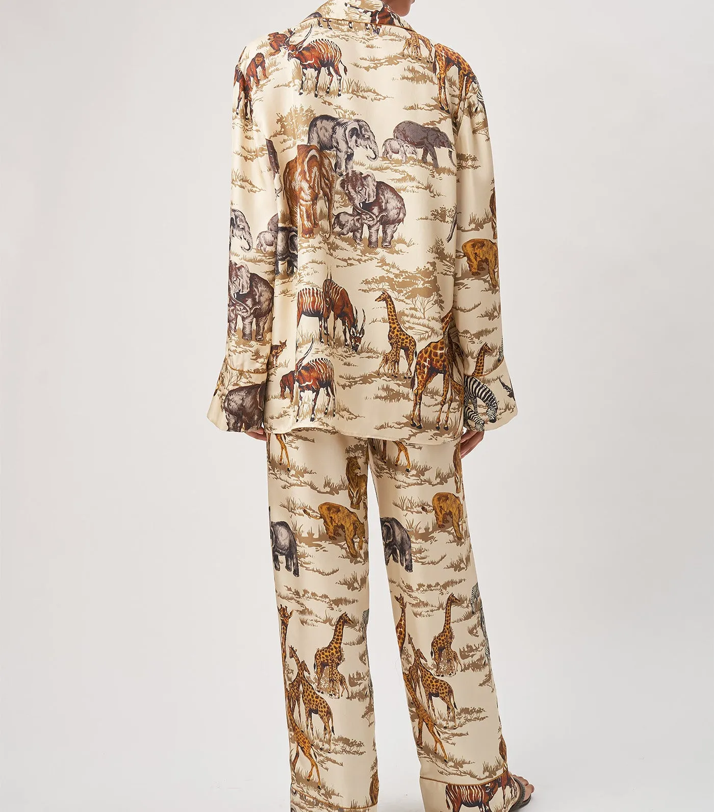 Valentina Top Safari Print
