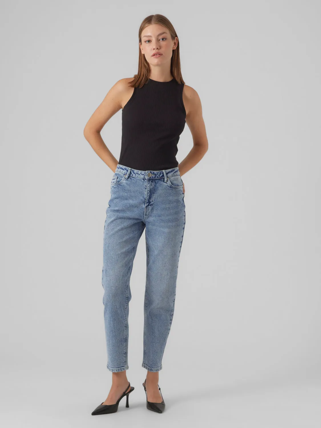 VMLINDA HR MOM JEANS GU3184 GA NOOS